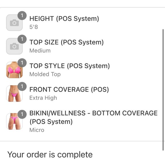 Toxic Angelz Competition Bikini for Bikini Competitors - Picture 6 of 7